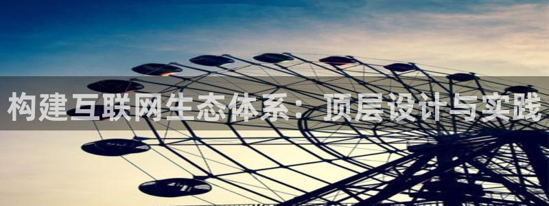 九游会ag官方网站：构建互联网